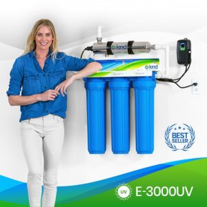 Kind Whole House Water Filter and Salt-Free Softening Combo with UV