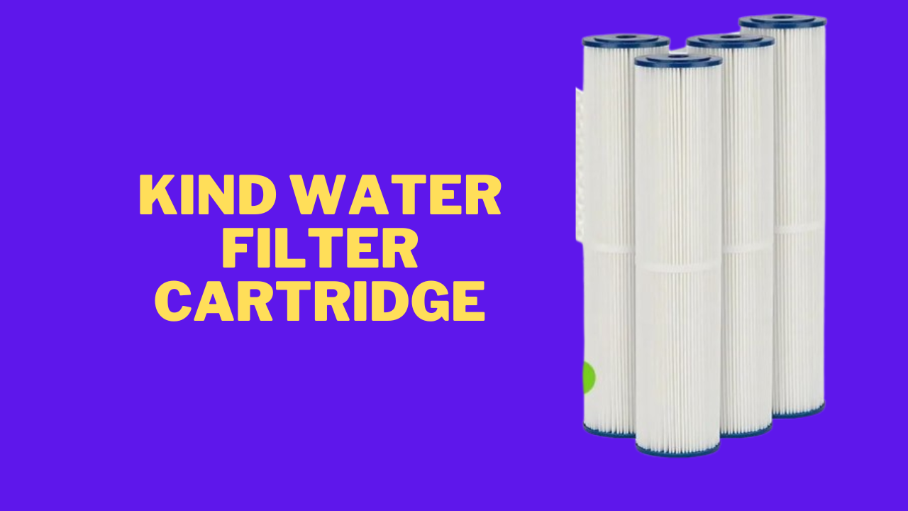 Kind water filter cartridge