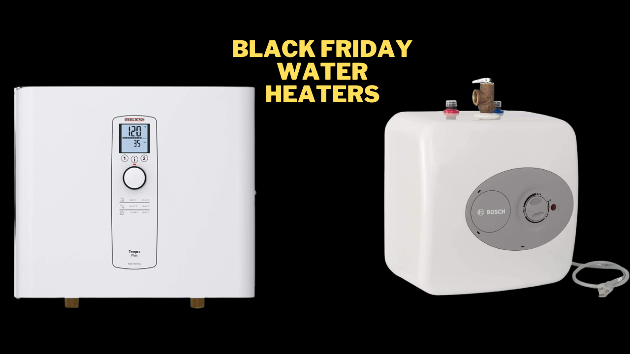 black friday water heaters