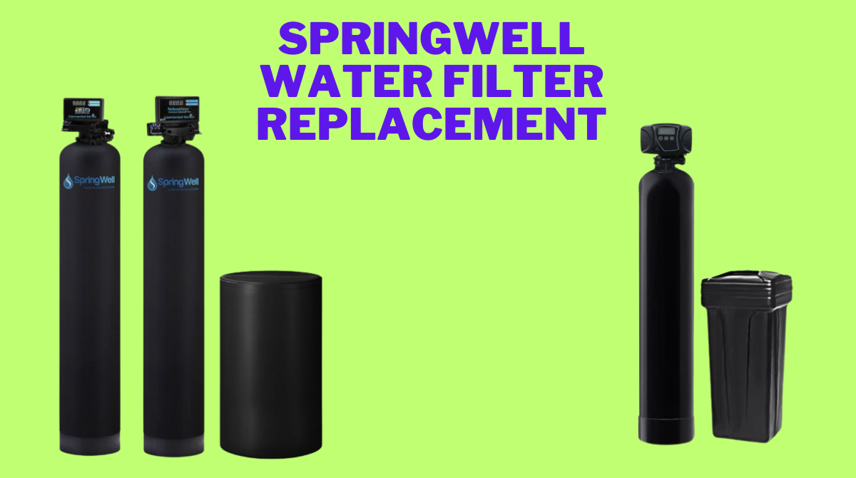 springwell water filter replacement